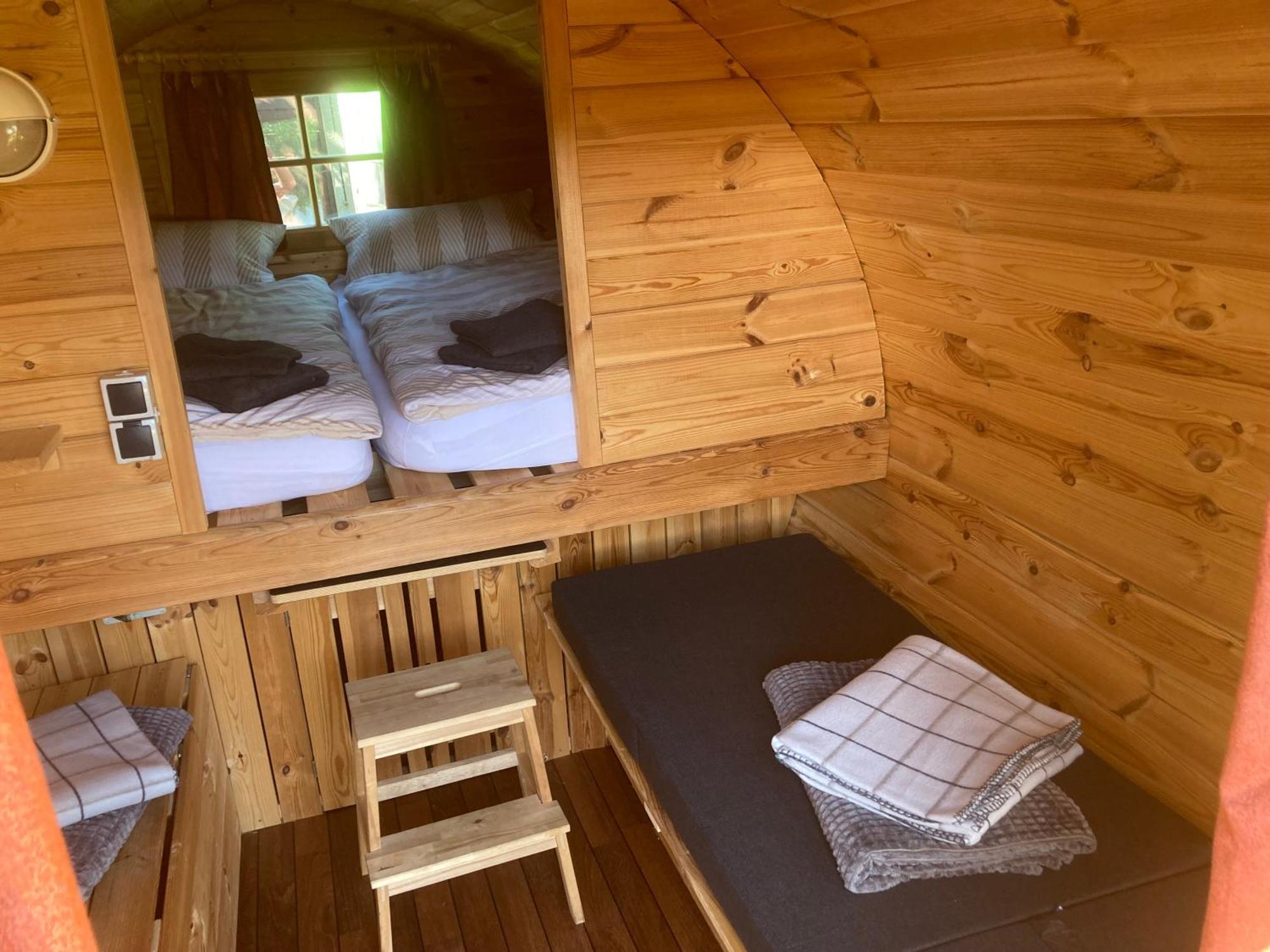 Campingfass Mit Panoramaterrasse Langenbernsdorf Exterior photo