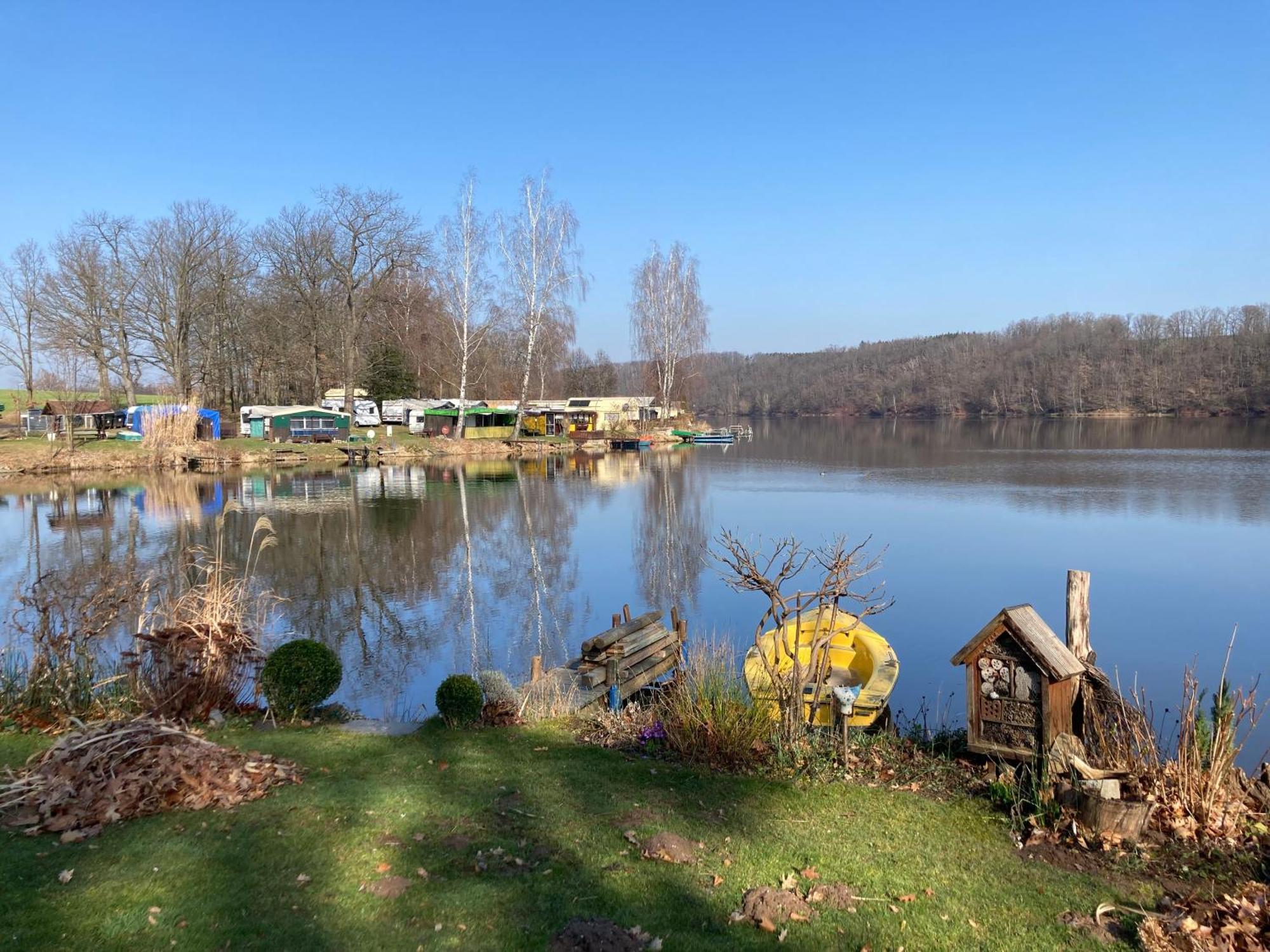 Campingfass Mit Panoramaterrasse Langenbernsdorf Exterior photo